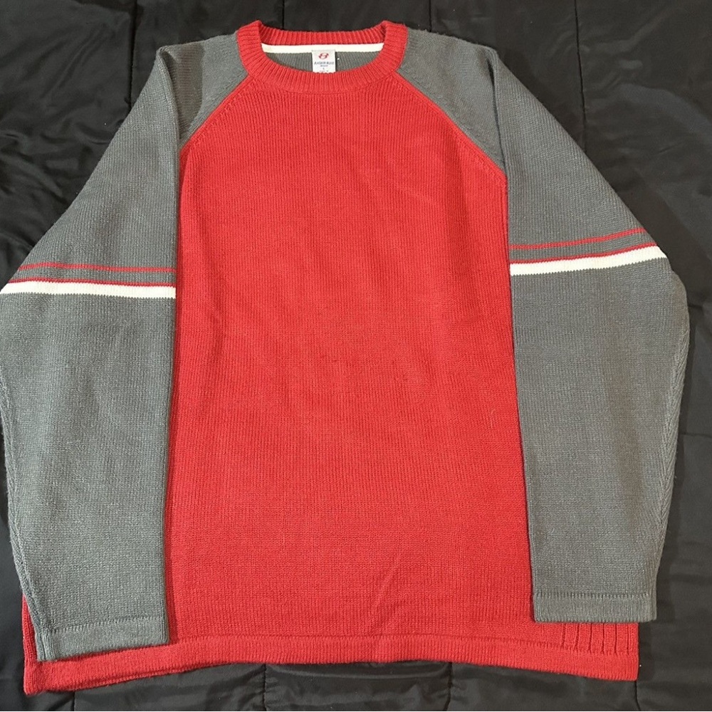 Vintage Anchor Blue pull‎ over sweater